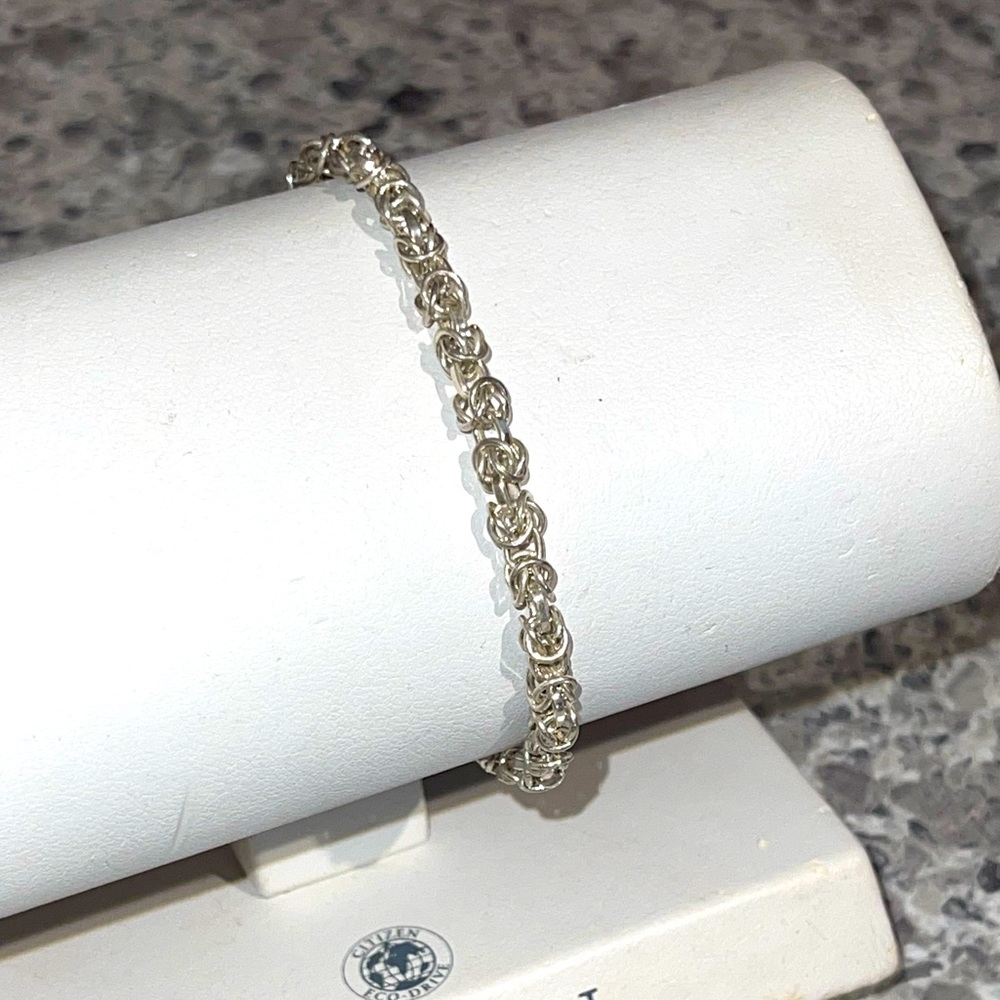 Sterling silver ladies braclet